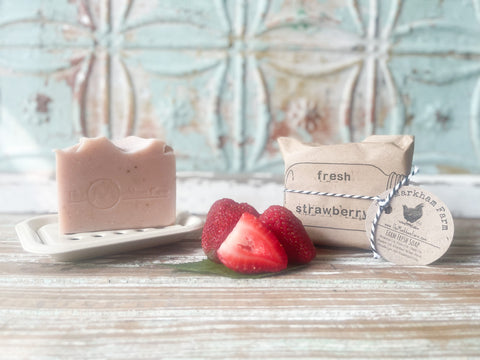 Farm Fresh Strawberry Soap Bar (Limited Availability)